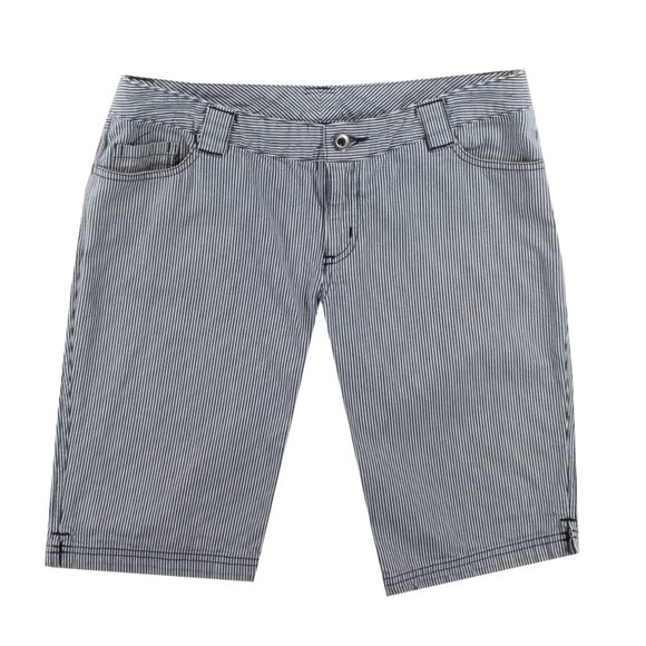 Patagonia Pants - Patagonia Blue White Striped Bermuda Shorts Women's Size 8 Vintage